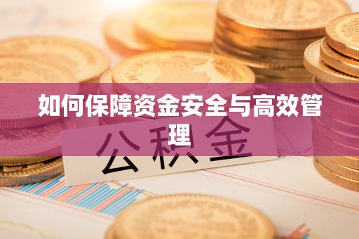 秀峰如何保障资金安全与高效管理